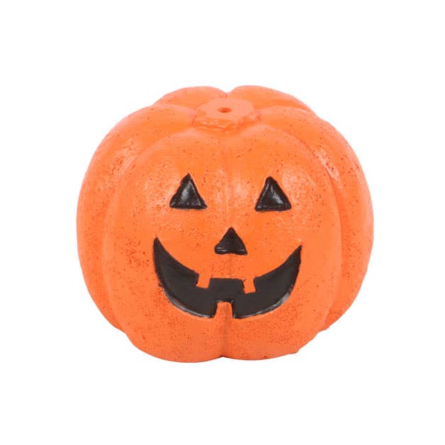 Orange Pumpkin Incense Stick Holder