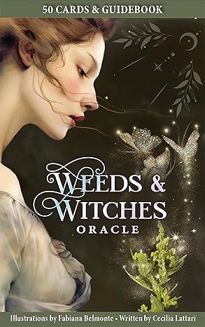 Weeds & Witches Oracle Deck: 50 Cards with Lush Collage-Style Art, Guiding Messages from Witches and Wildflowers, Includes 64-page Richly Illustrated Guidebook