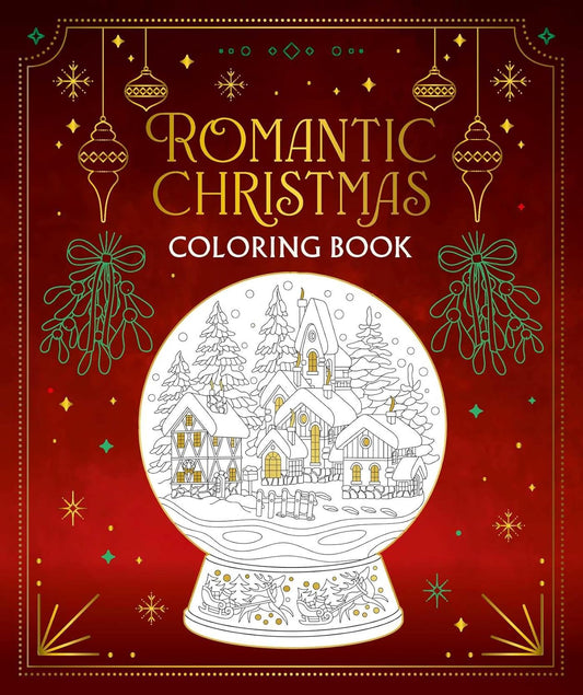 Romantic Christmas Colouring Book