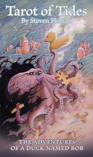 Tarot of Tides: The Adventures of a Duck Named Bob―Unique 78-Card Tarot Deck and 164-Page Guidebook, Imaginative Storytelling, Fantasy Artwork, Toy Duck Hero’s Journey