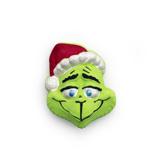 Christmas Grinning Grump Bath Bomb: Small
