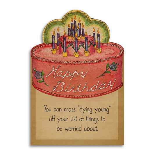 Funny Sarcastic Happy Birthday Card