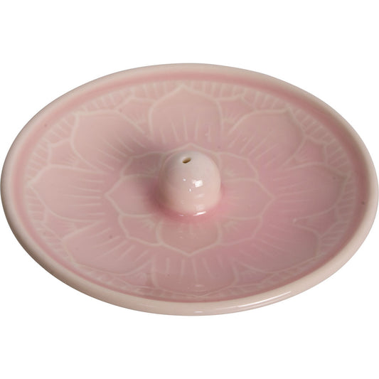 Pink Lotus Incense Stick Holder