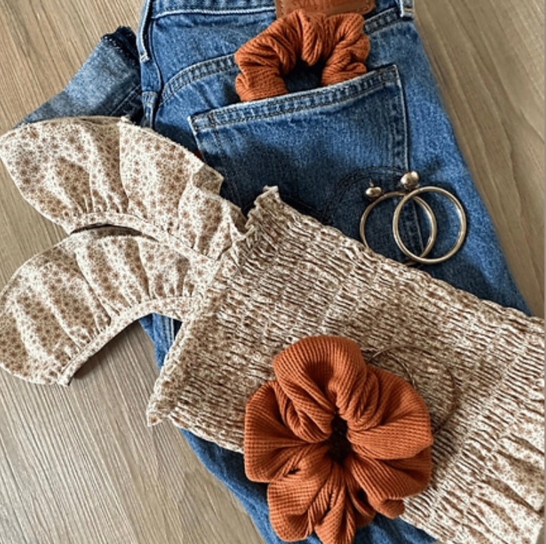 Terracotta Scrunchie