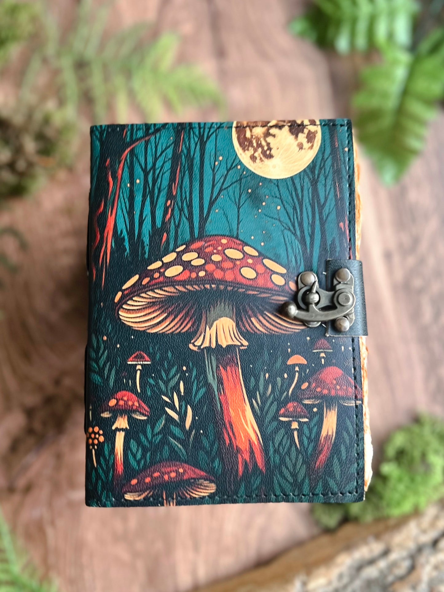 Mushroom Leather Journal - 7x5