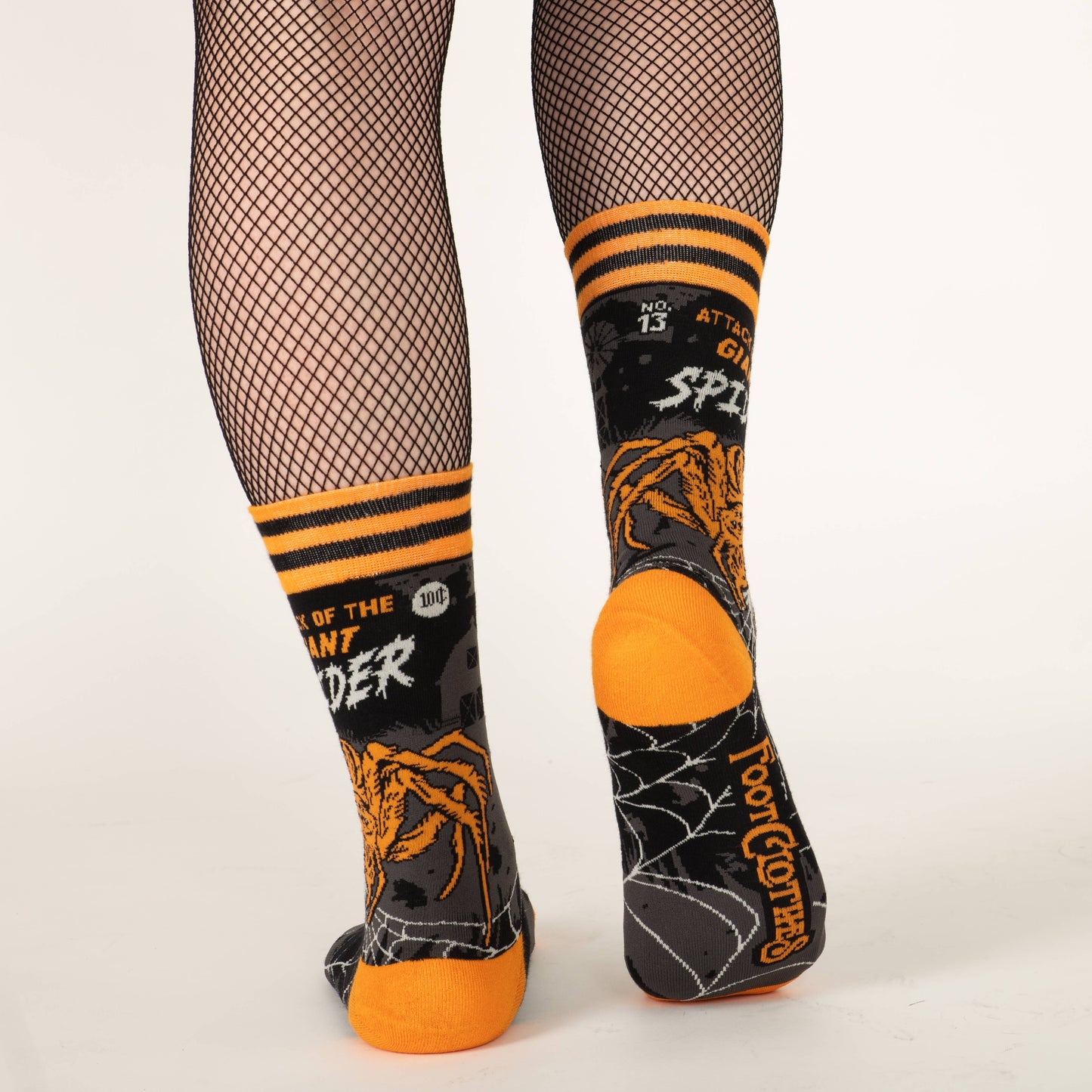 Attack of the Giant Spider Crew Socks