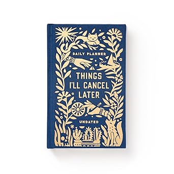 Things I'll Cancel Later Undated Mini Planner