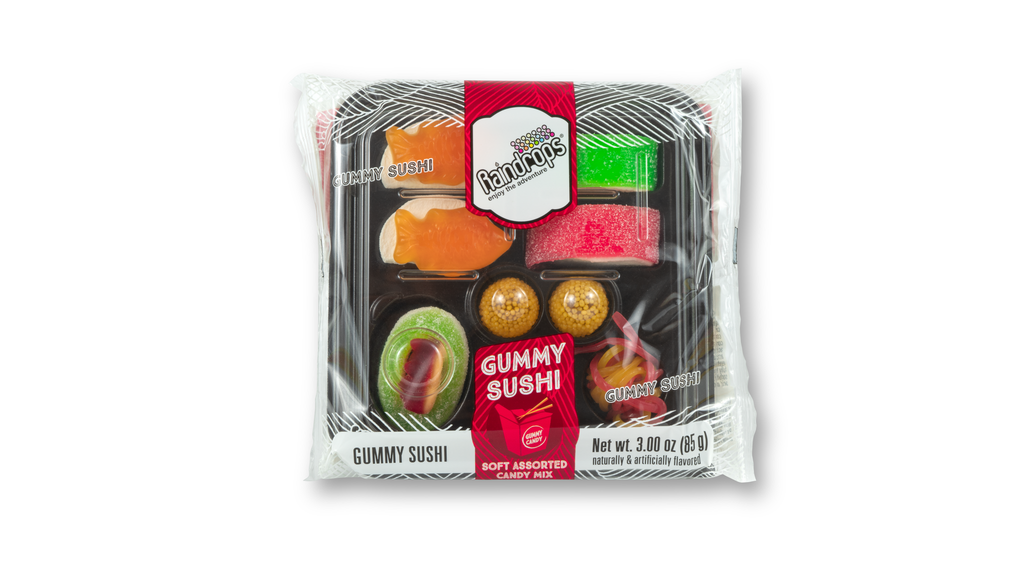 Raindrops Gummi Sushi