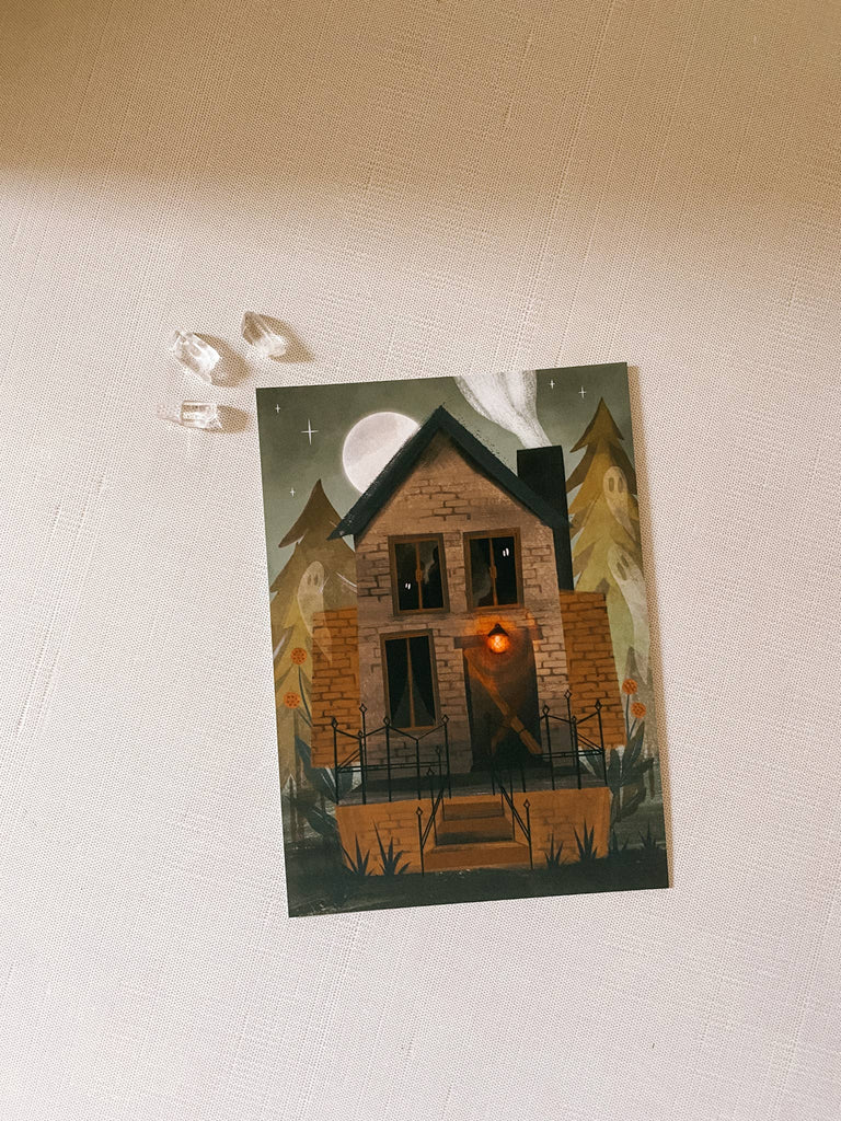 Lantern House Art Print: 5x7