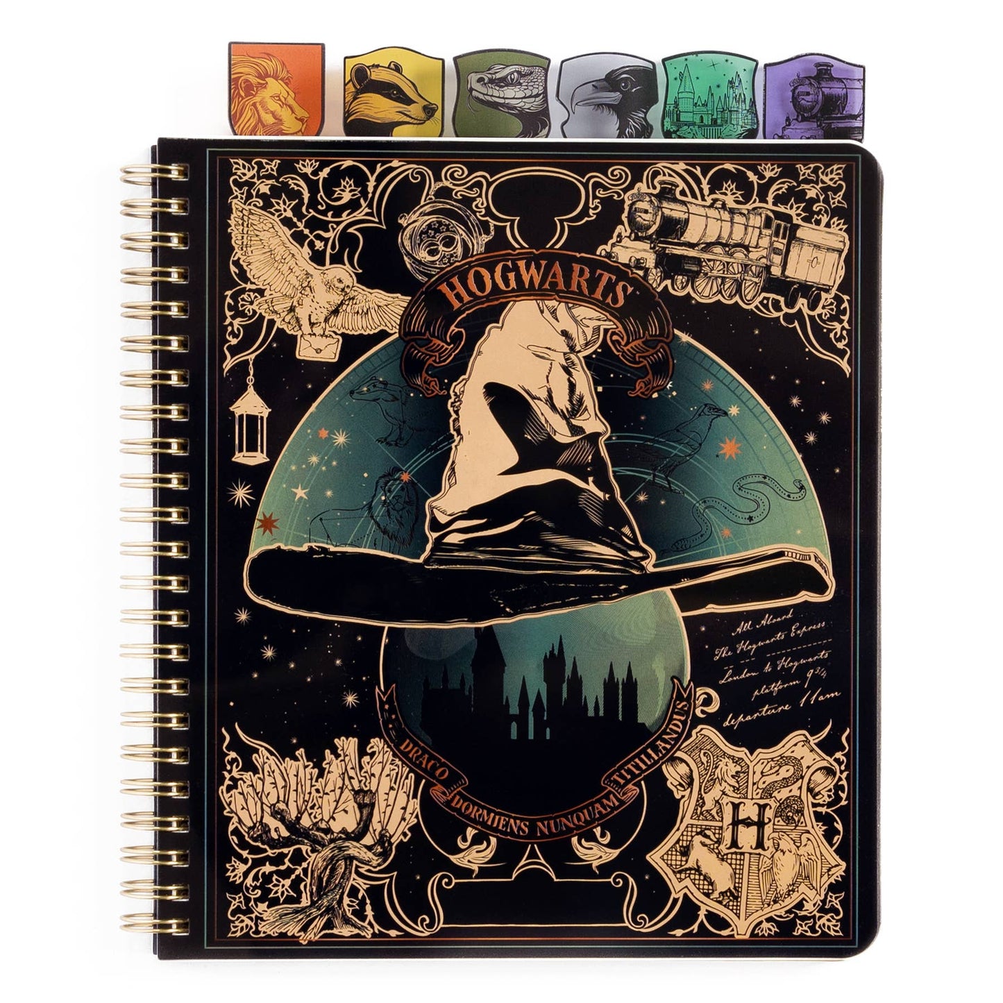 Harry Potter Sorting Hat Tabbed Journal