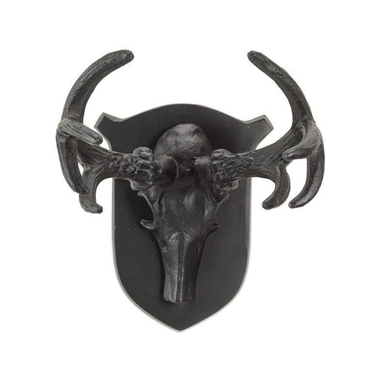 Small Skull & Horns on Plaque