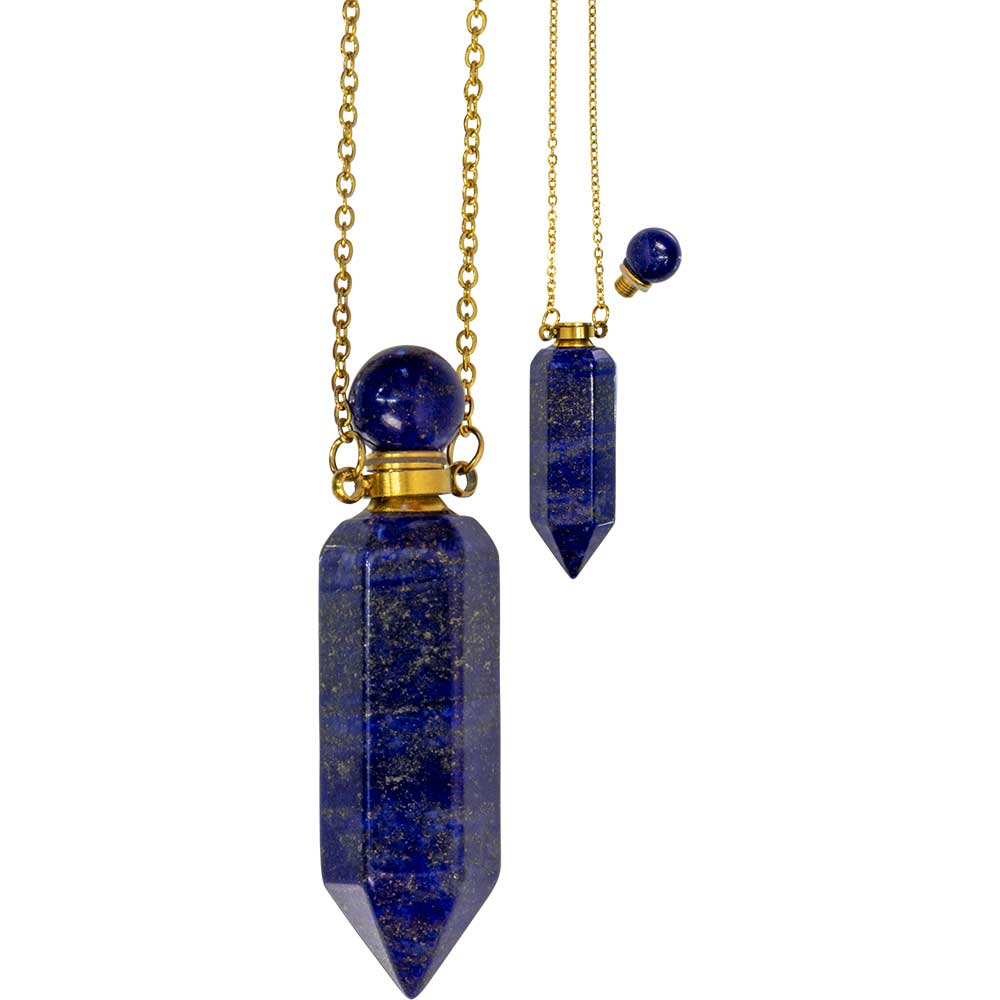 Lapis Lazuli Perfume Necklace