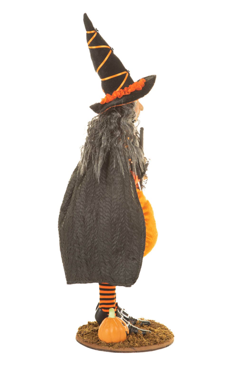 Black/Orange Pumpkin Witch