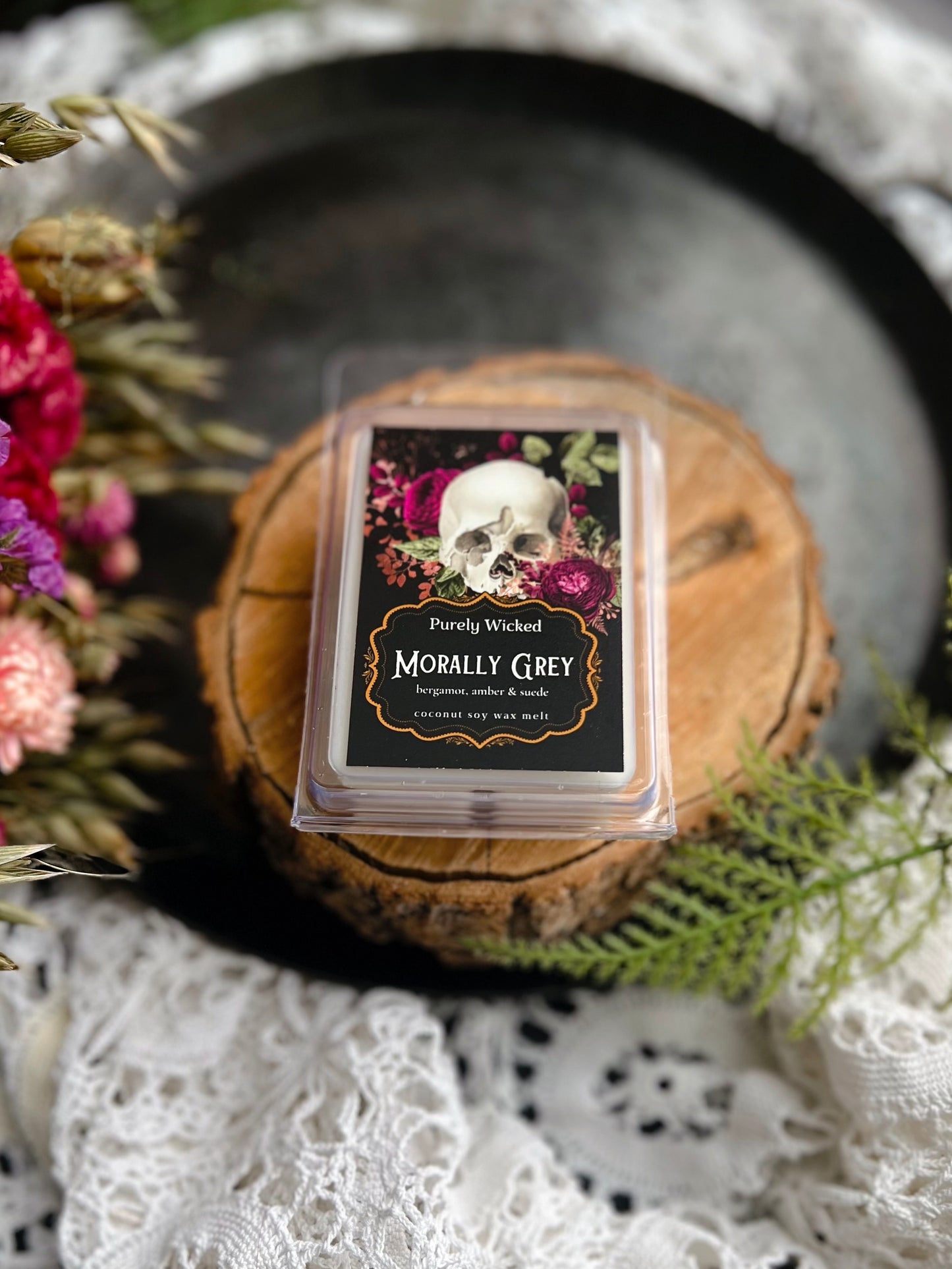 Morally Grey Luxury Candle & Wax Melts - The Dark Romance collection NEW!