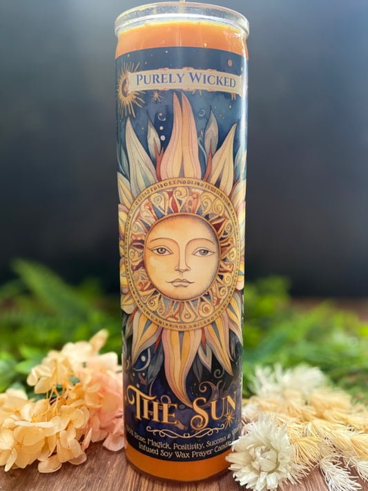 Pillar Prayer Candle- The Sun