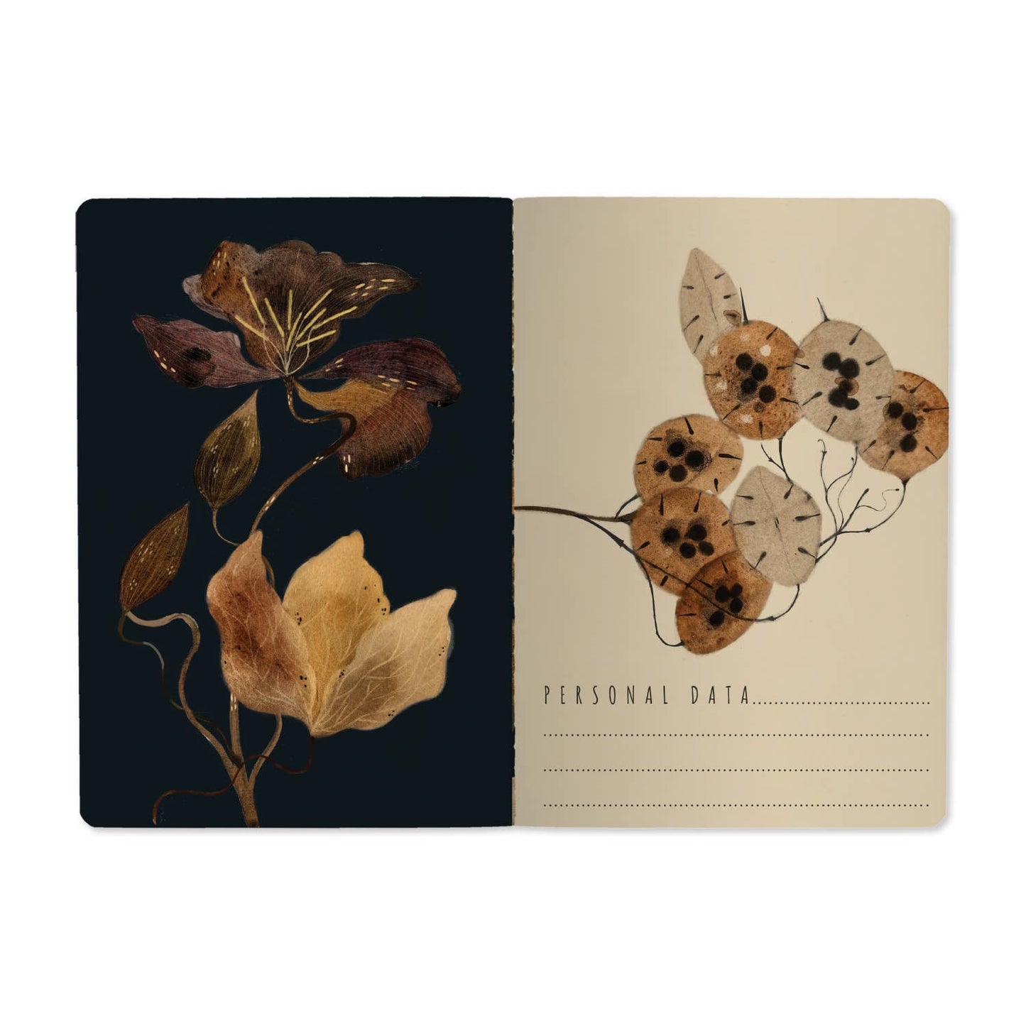 Lush Leaves Notebook - 40pgs