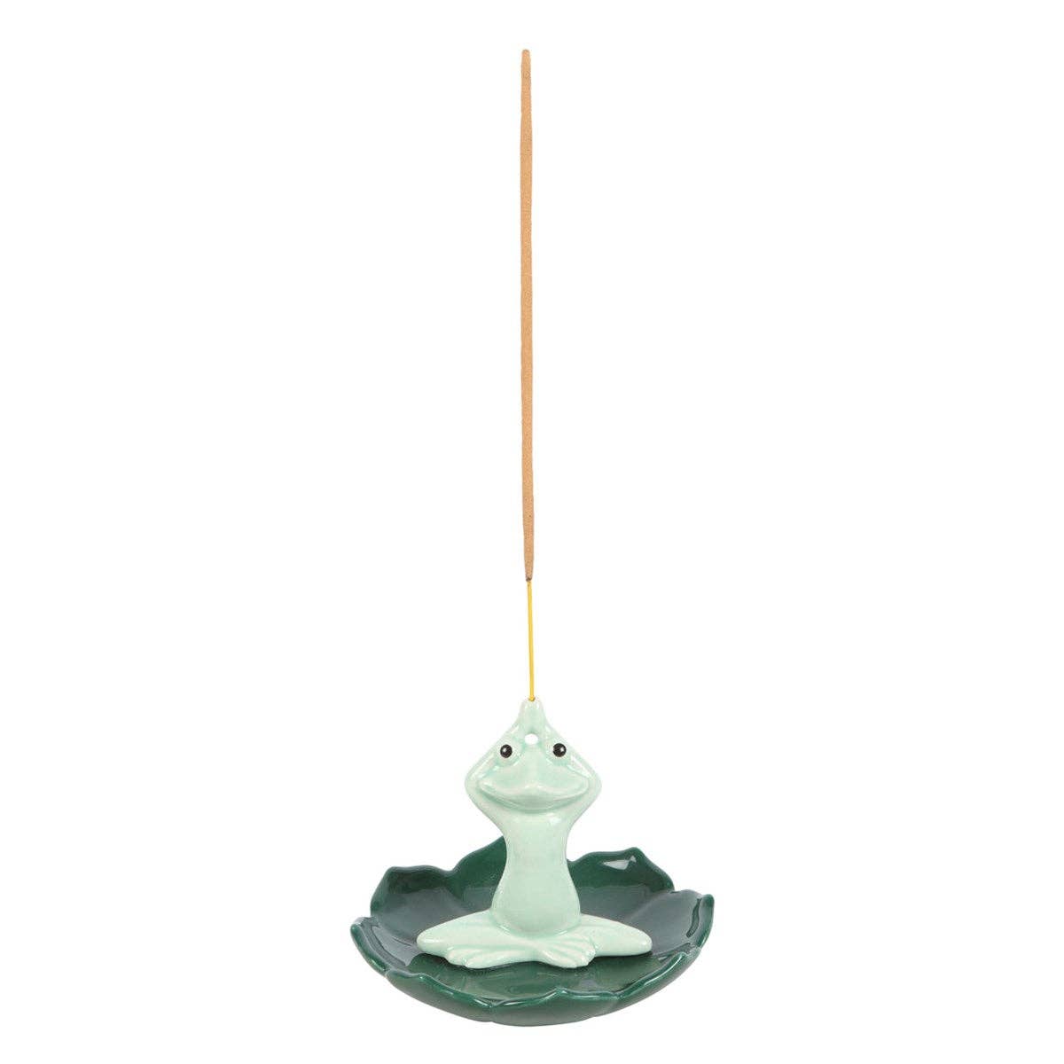 Yoga Frog Incense Stick Holder