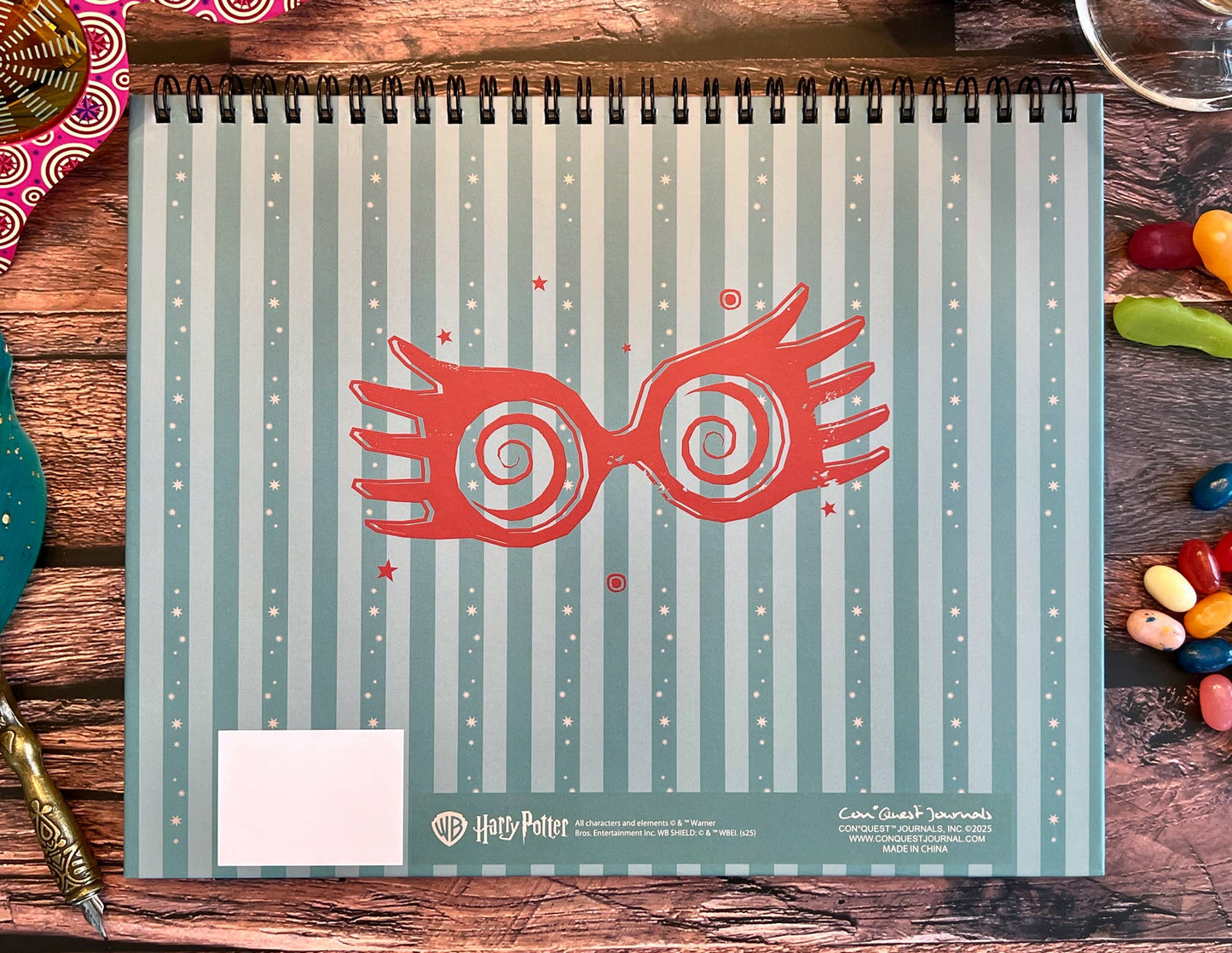 Harry Potter The Quibbler Undated Weekly Planning Pad (8x10)