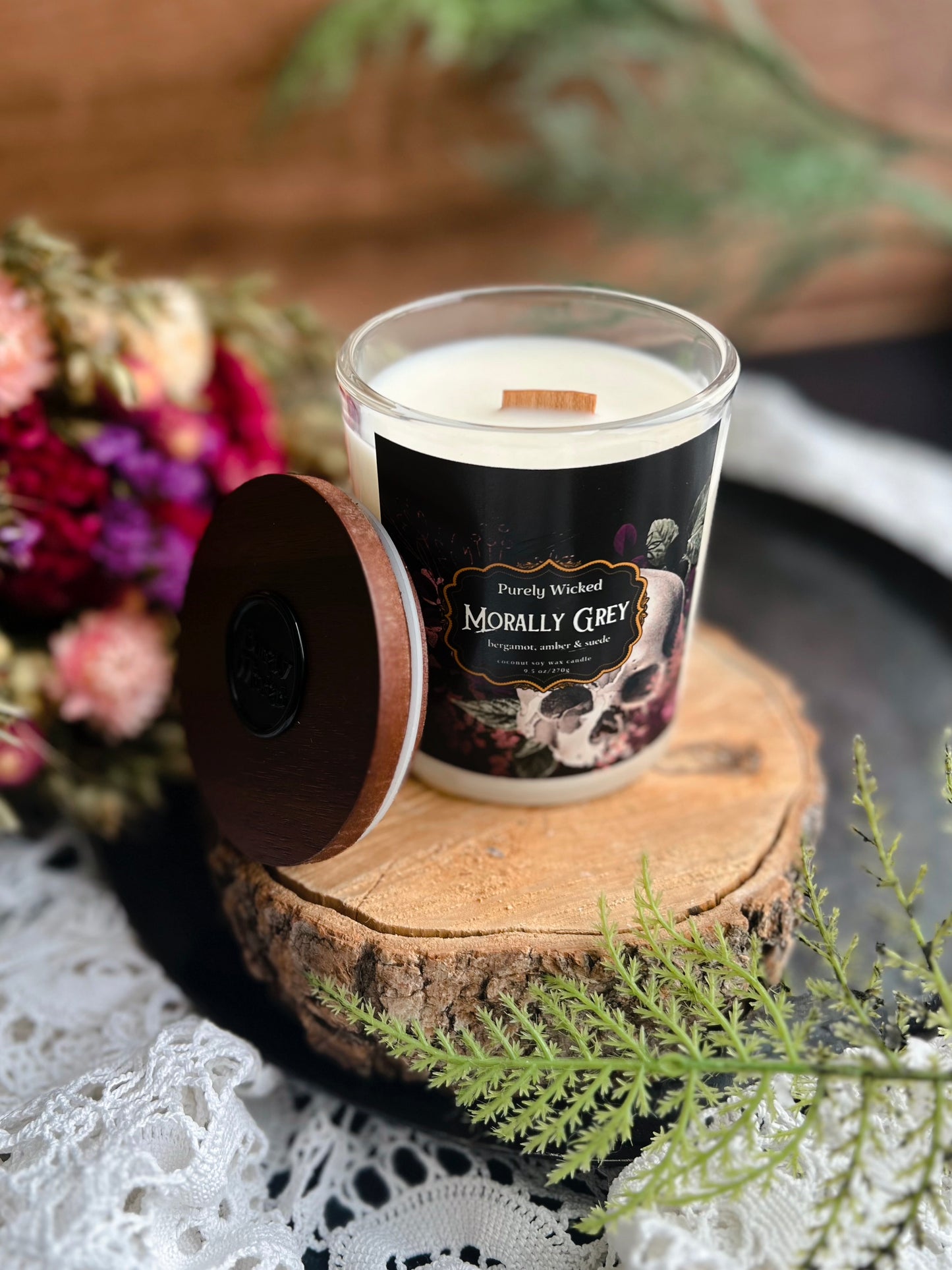 Morally Grey Luxury Candle & Wax Melts - The Dark Romance collection NEW!