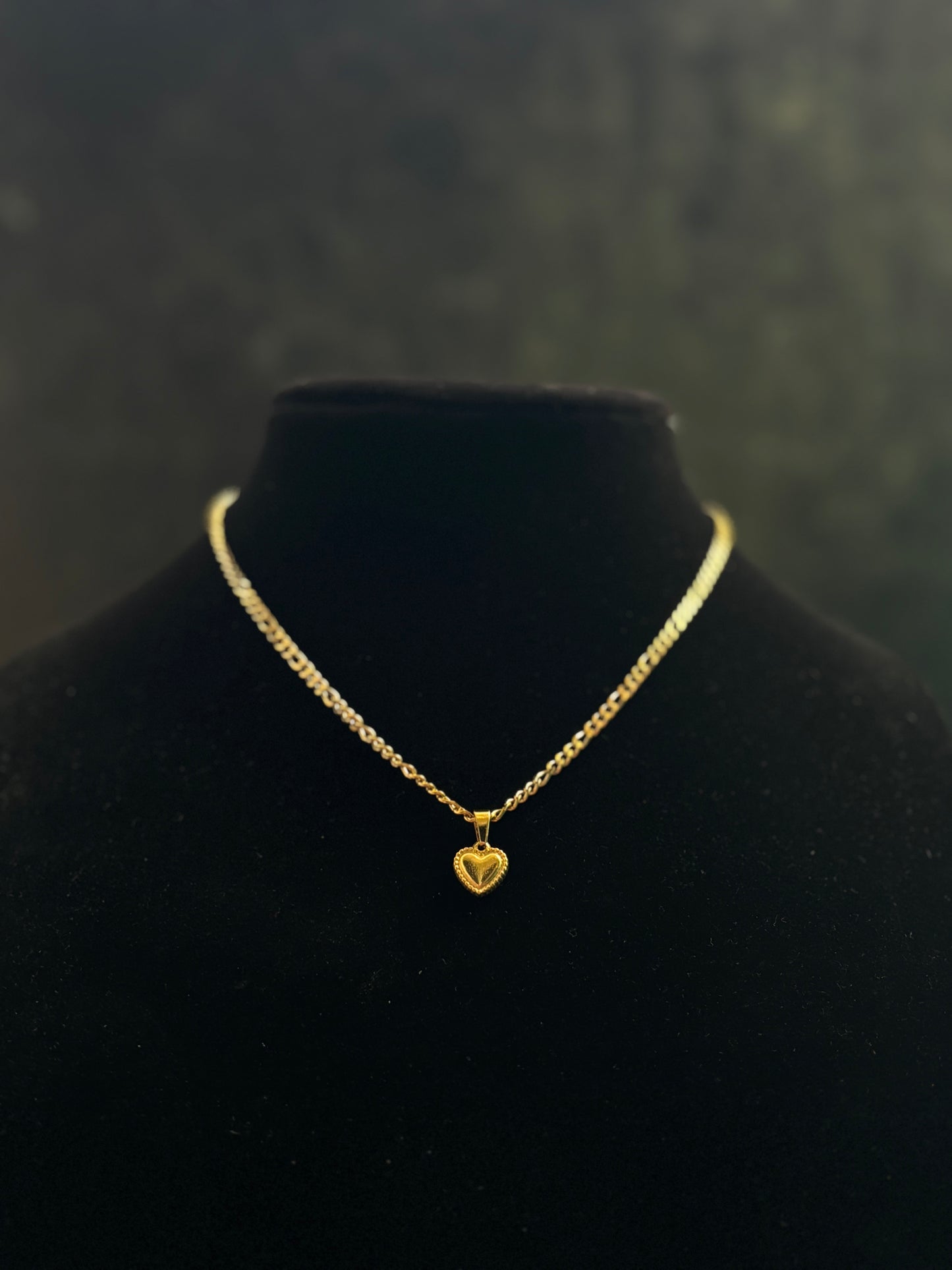 Gold Heart Necklace