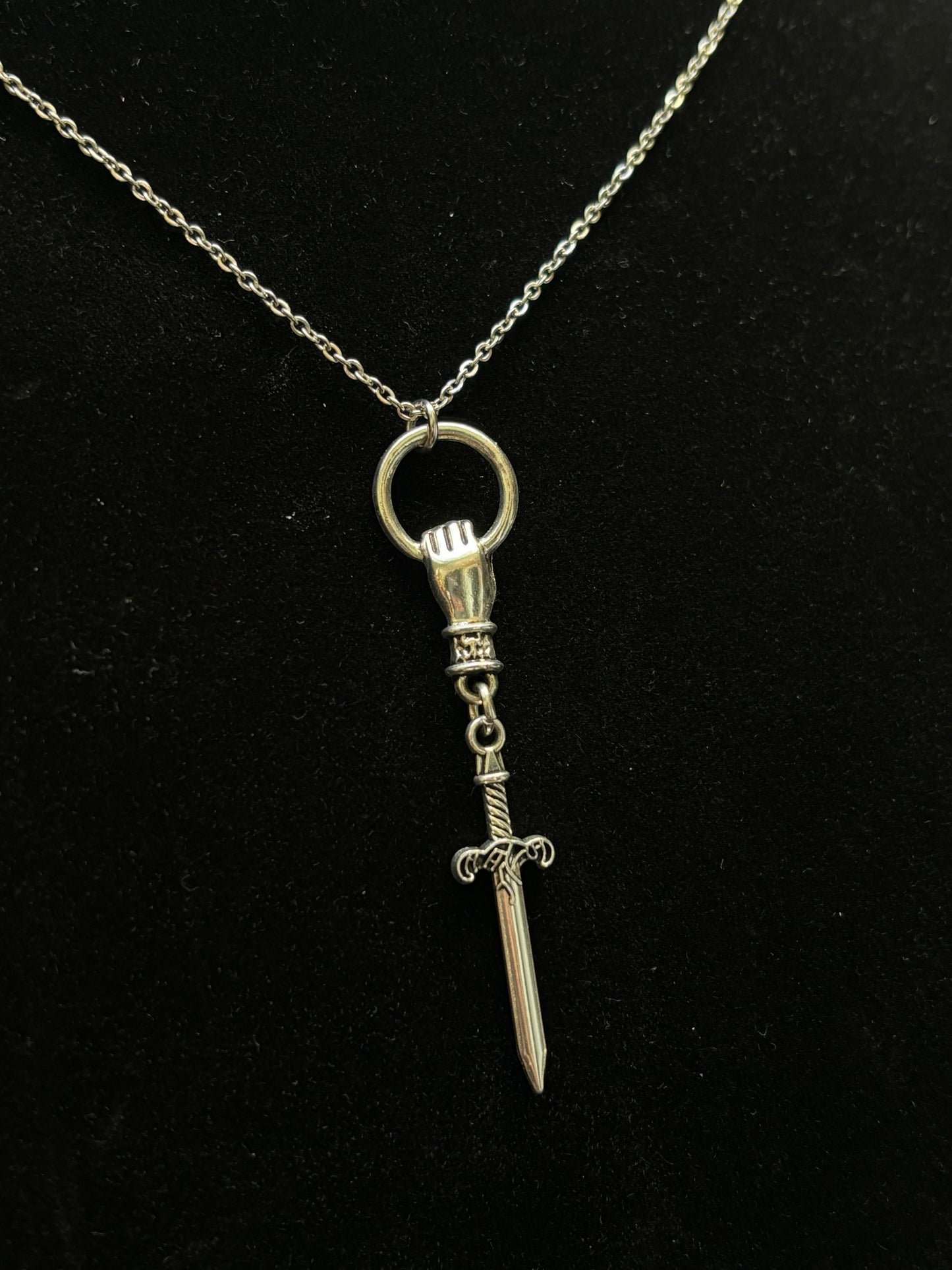 Dainty Sword Necklace