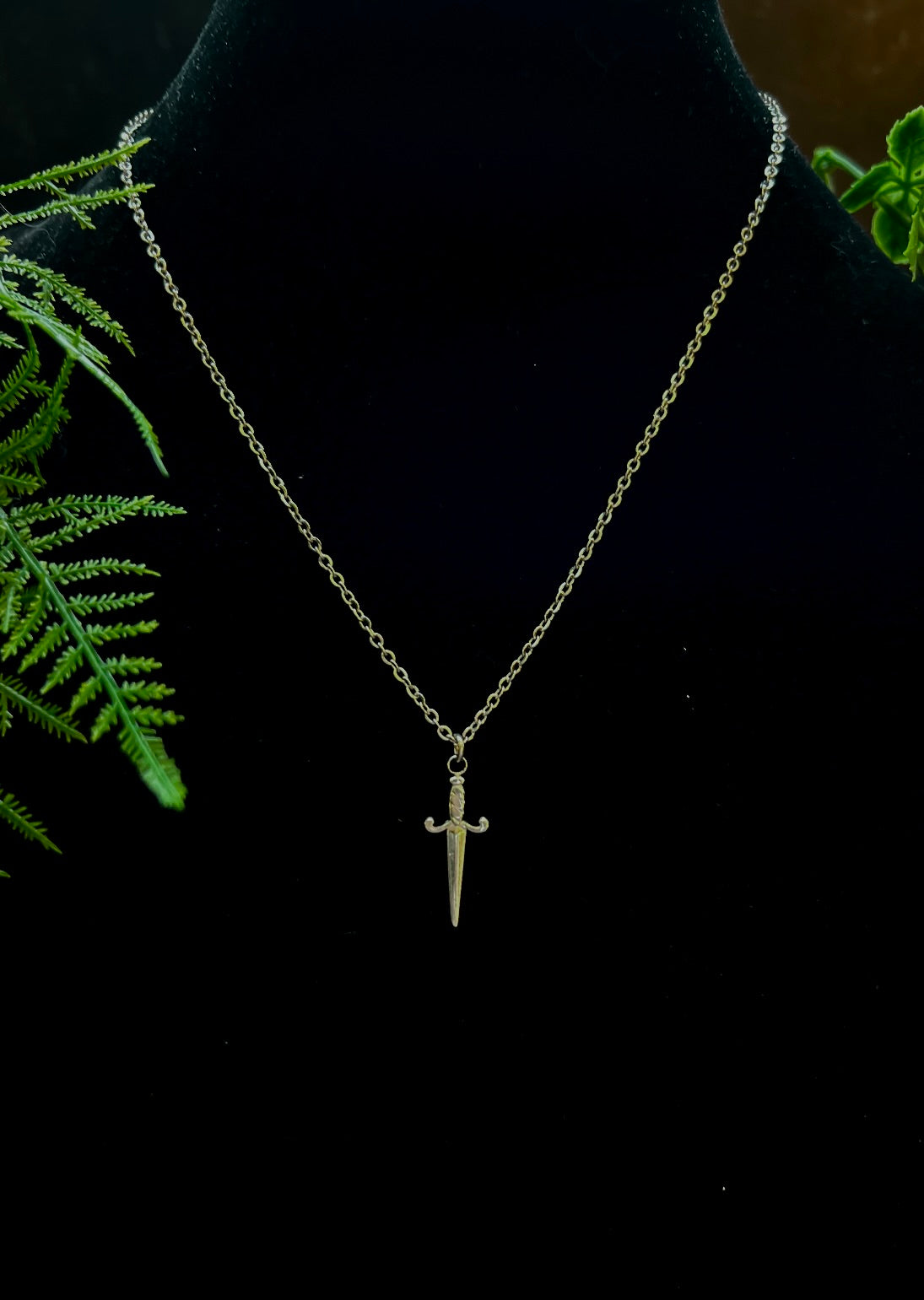 Dainty Sword Necklace