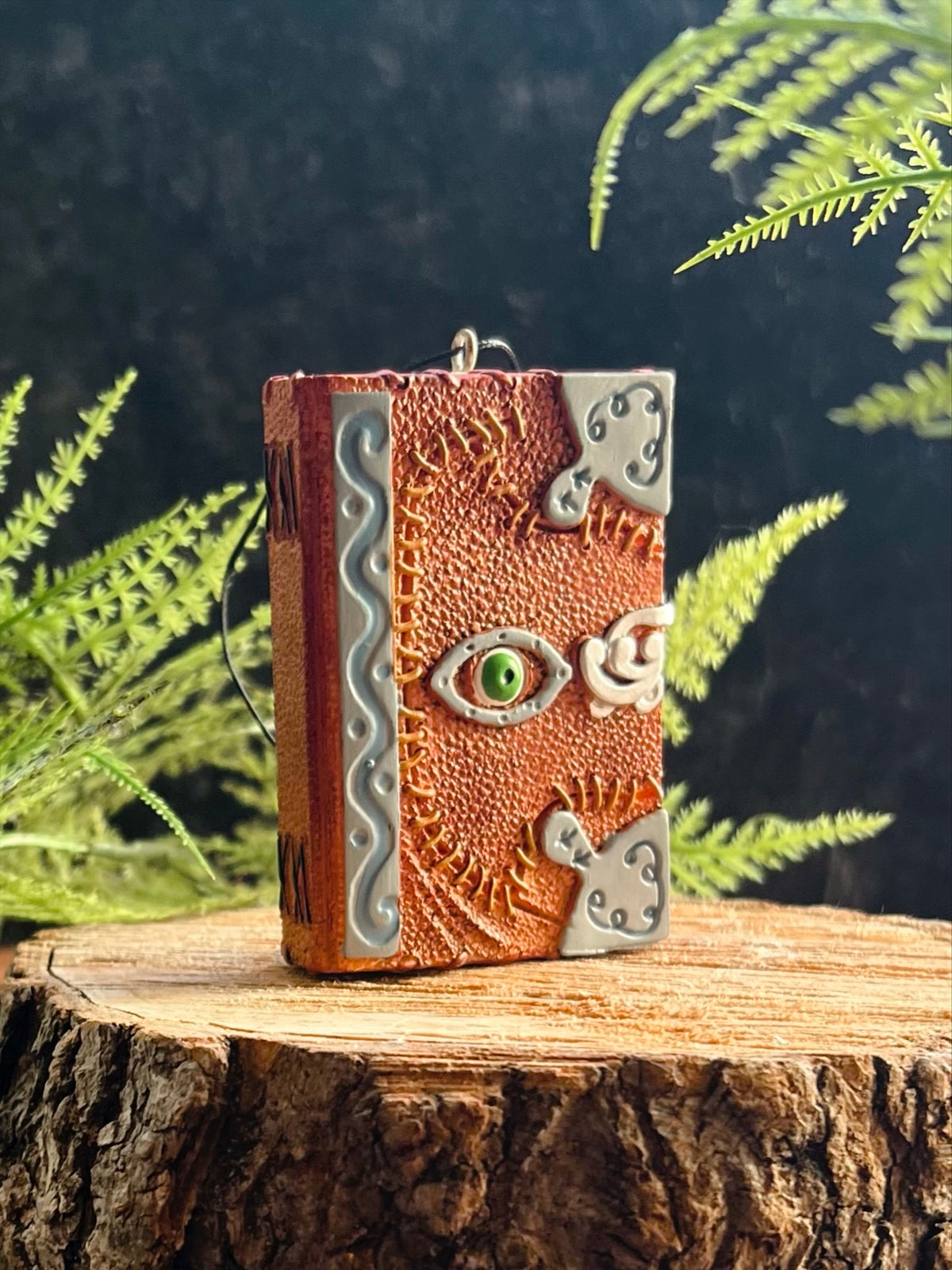 Book of Spells Halloween Ornament