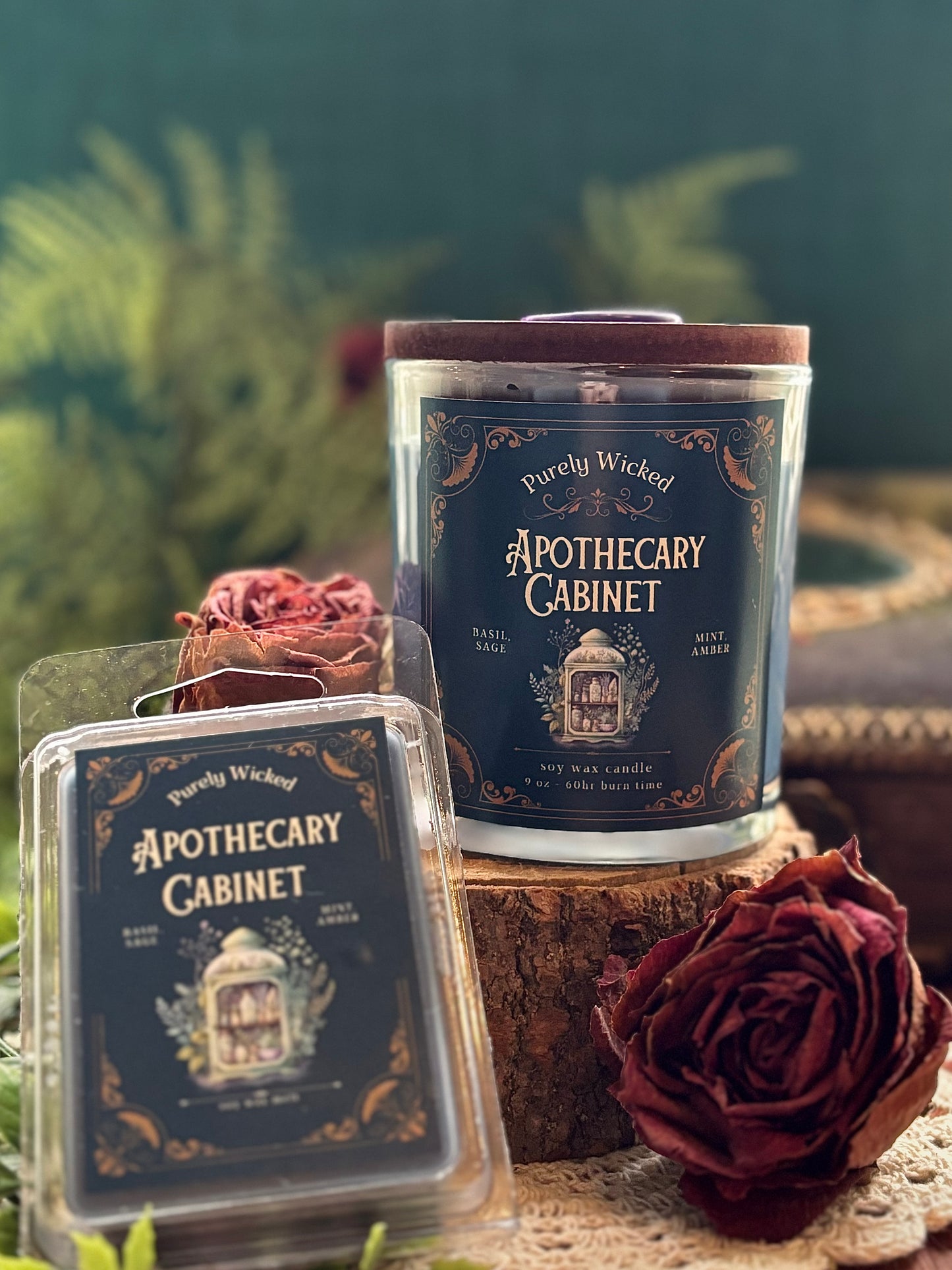 Apothecary Cabinet Luxury Soy Candle - NEW Year Collection