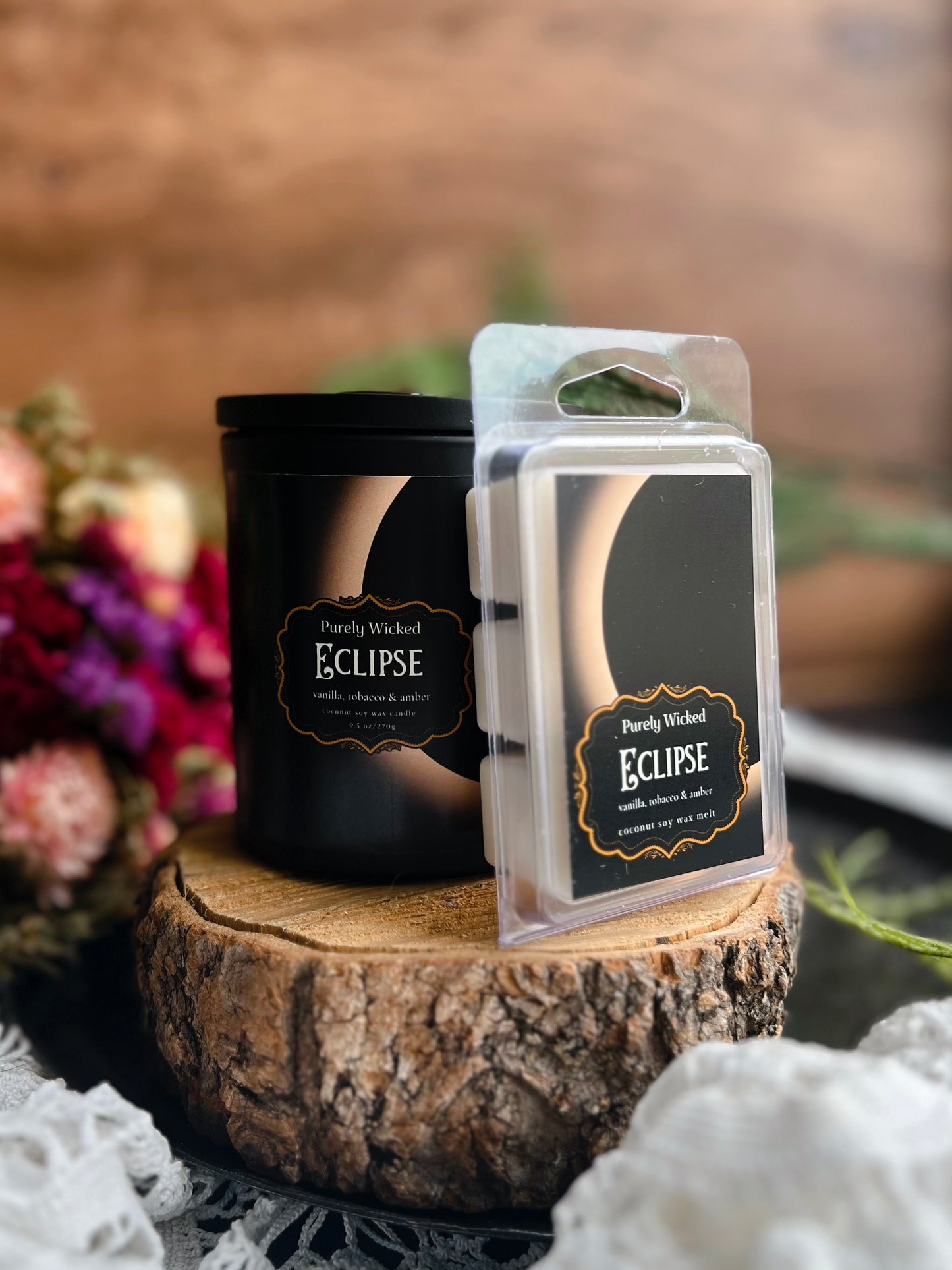 Eclipse - Luxury Candle & Wax Melts - Dark Romance Collection NEW!