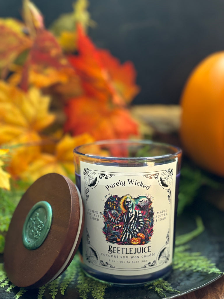 Beetlejuice Luxury Soy Candle - Fall Collection