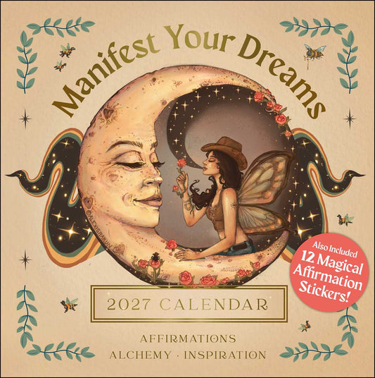 2027 Manifest Your Dreams Wall Calendar