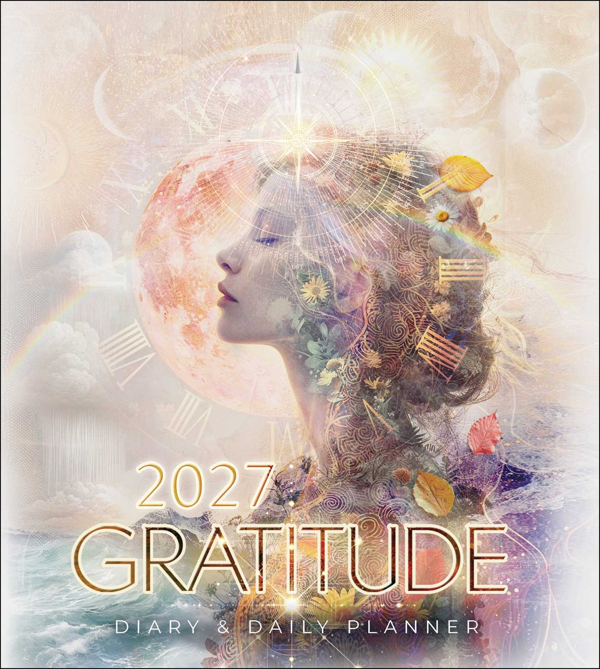 2027 Gratitude Diary & Daily Planner Calendar