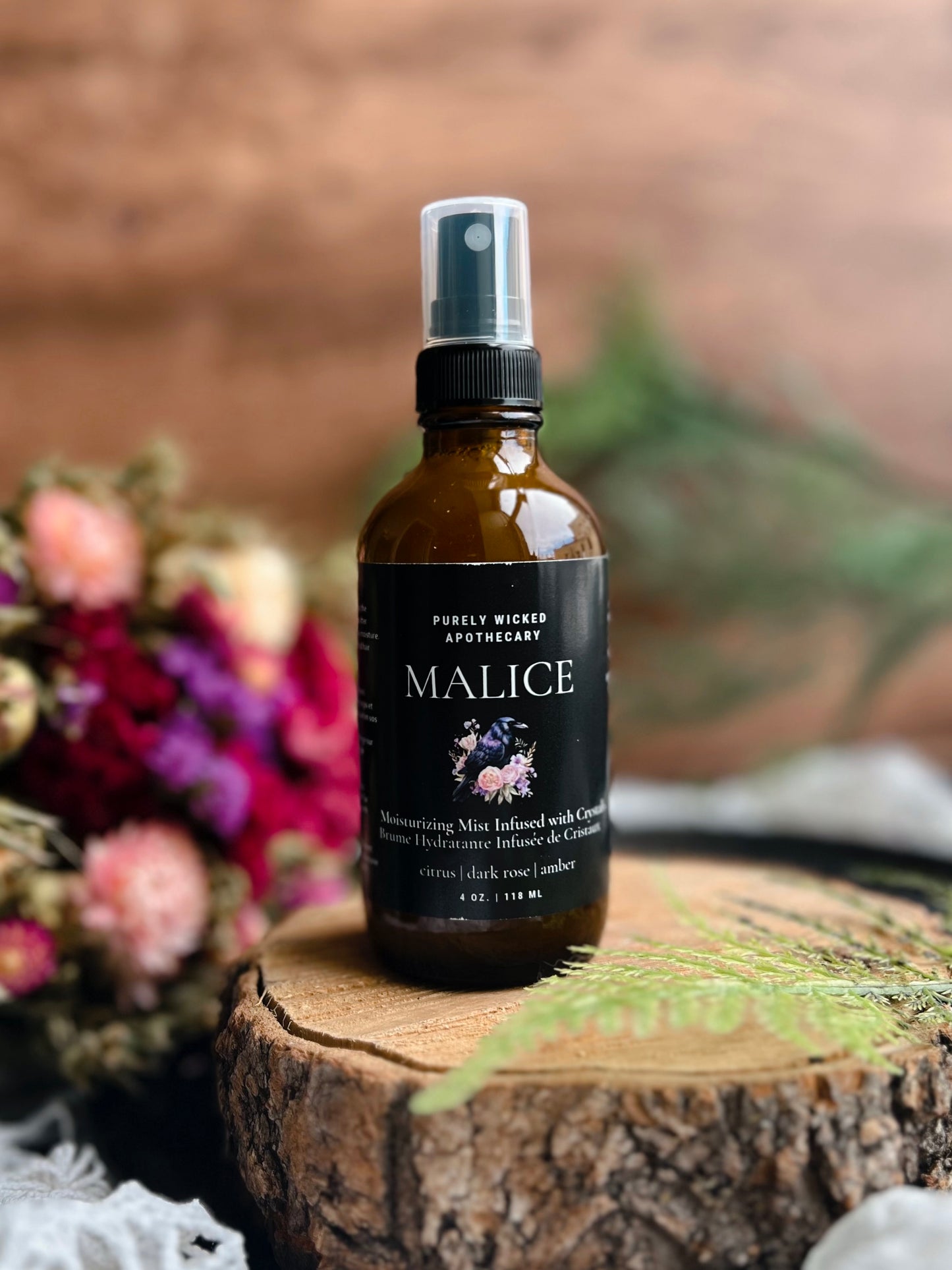 Malice - Crystal Infused Body Mist  NEW!