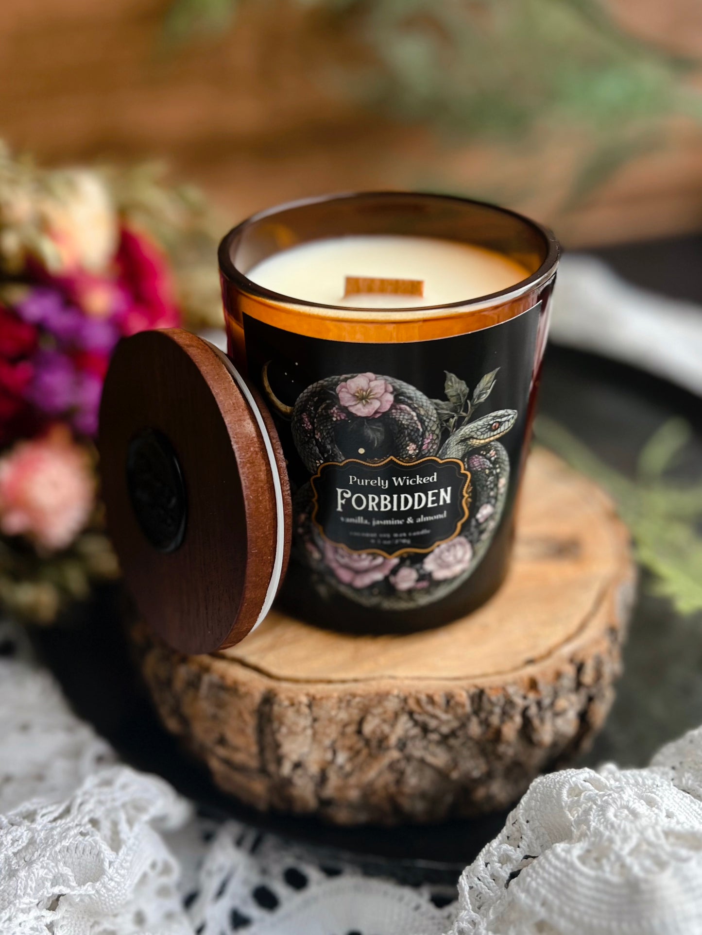 Forbidden - Luxury Candle & Wax Melts - Dark Romance Collection NEW!