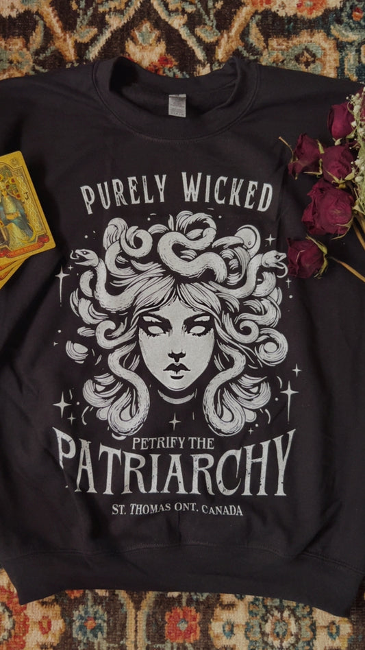 Petrify the Patriarchy Crewneck