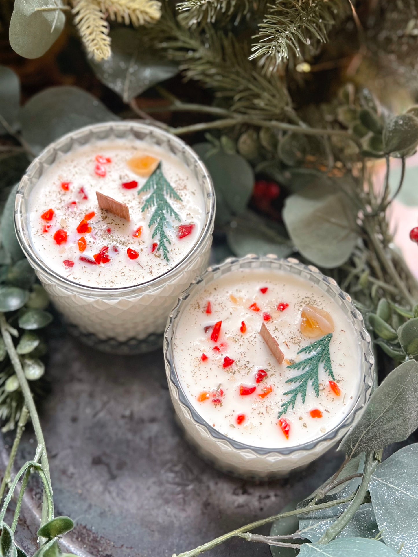 Silent Night - Luxury Glass Holiday Candles