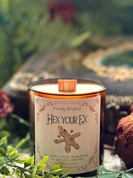 Hex Your Ex Luxury Candle - Valentine's Collection