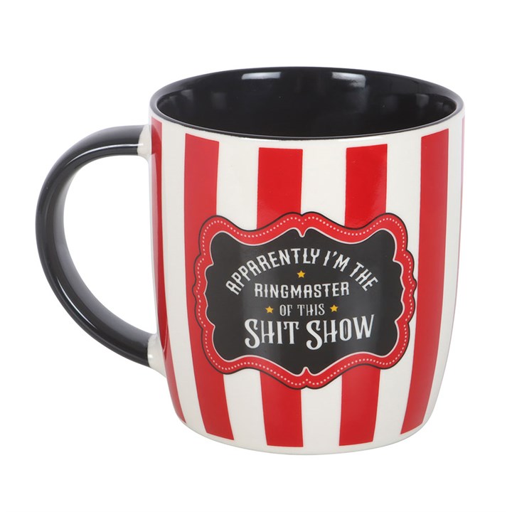 Mystic Circus - Red Striped Ring Master Mug