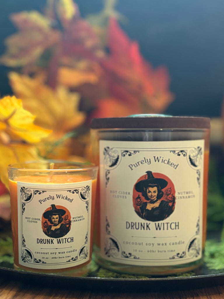 Drunk Witch Luxury Soy Candle - Fall Collection