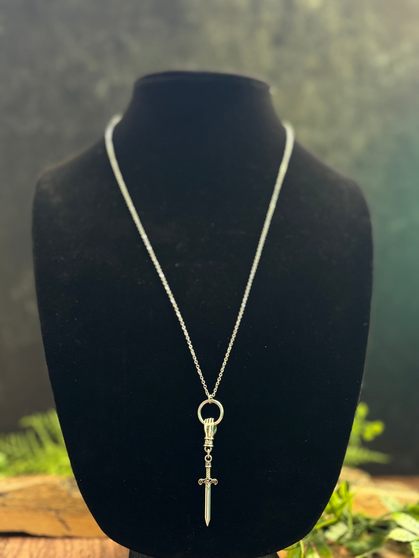 Dainty Sword Necklace