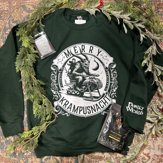 Green Krampus Crewneck 2024