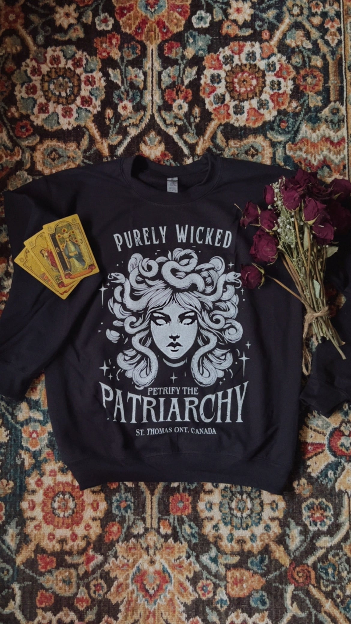 Petrify the Patriarchy Crewneck