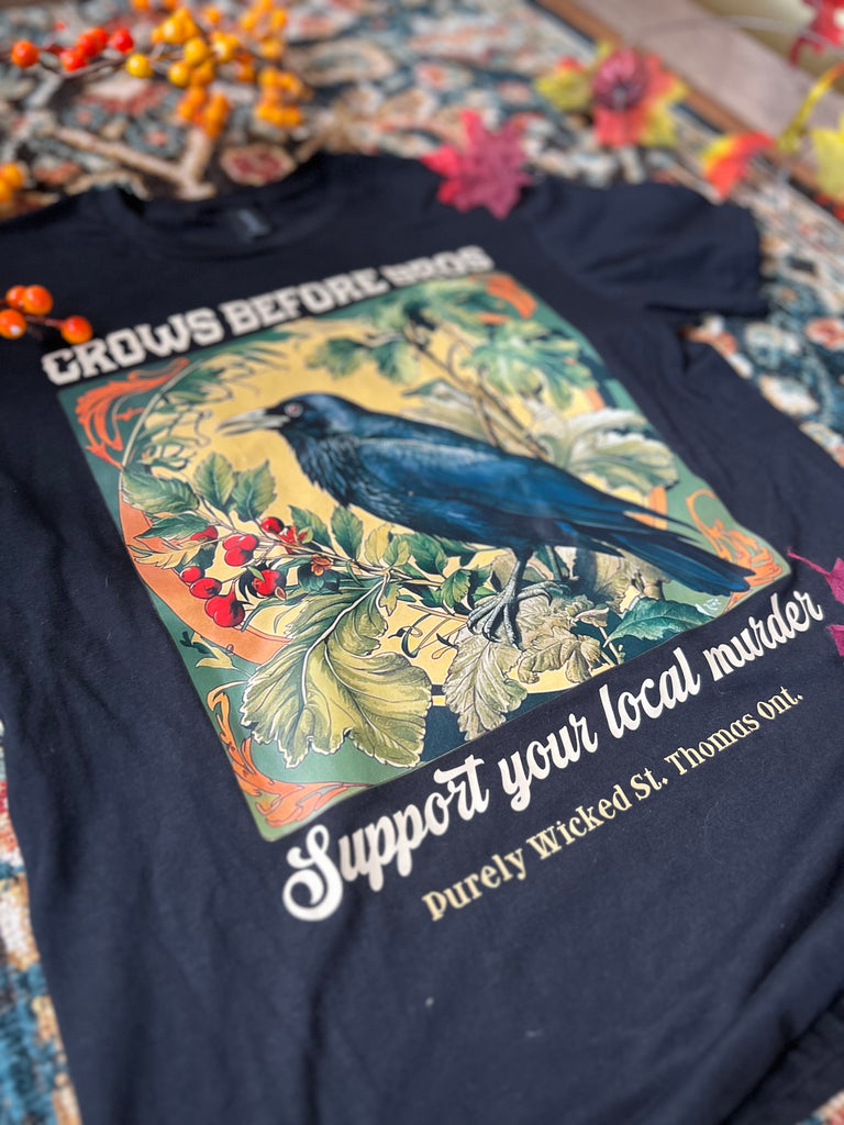 Crows Before Bros T-Shirt