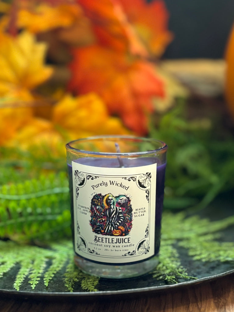 Beetlejuice Luxury Soy Candle - Fall Collection