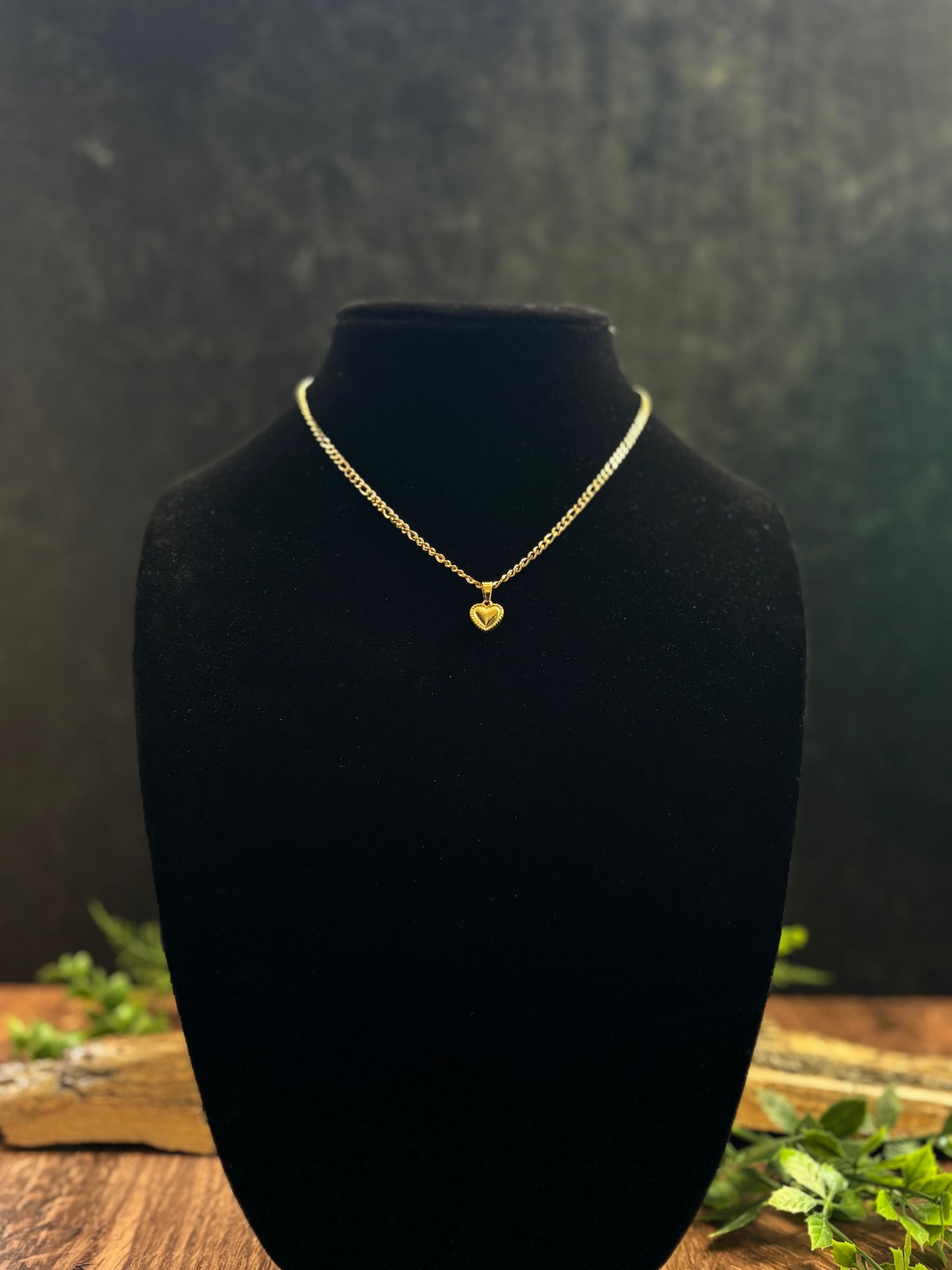 Gold Heart Necklace