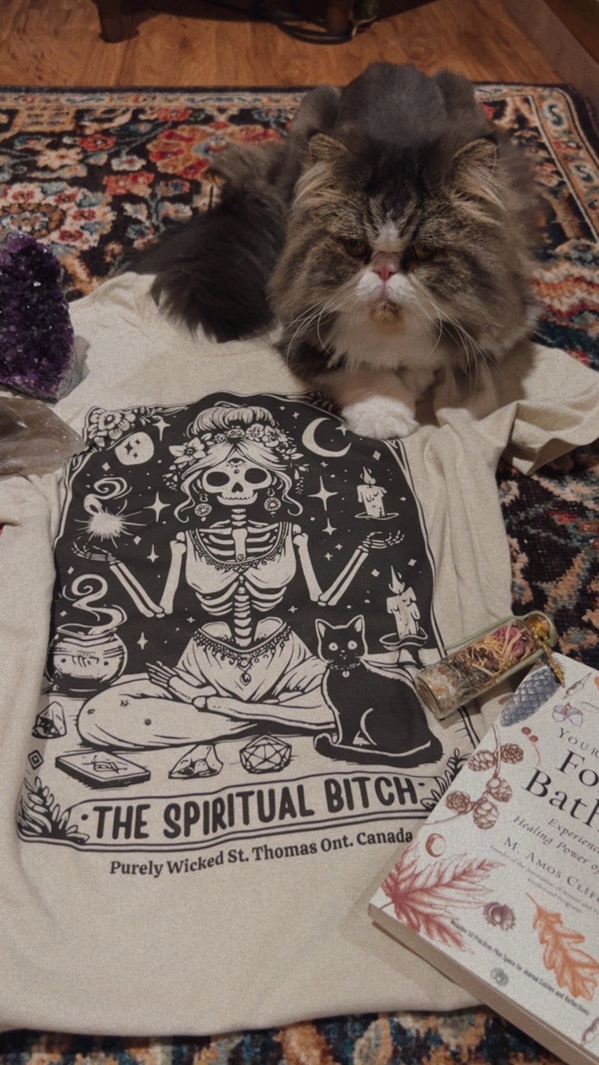 Spiritual Bitch T-Shirt - Sand