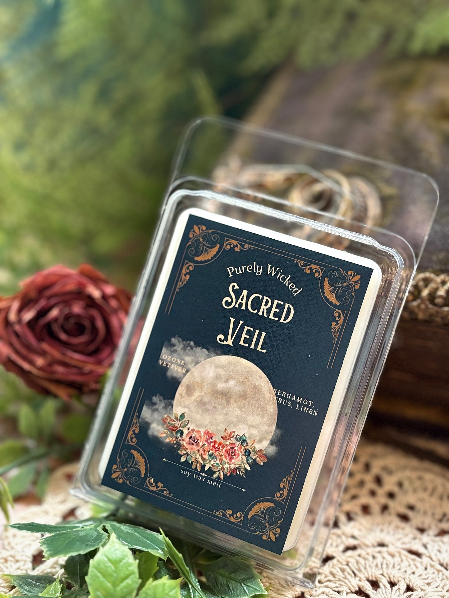 Sacred Veil Luxury Soy Candle - NEW Year Collection