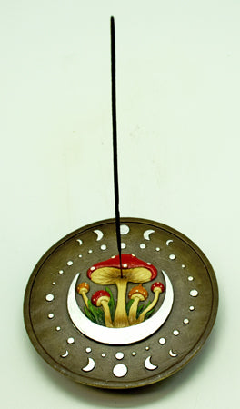 Mushrooms & Moons Incense Burner
