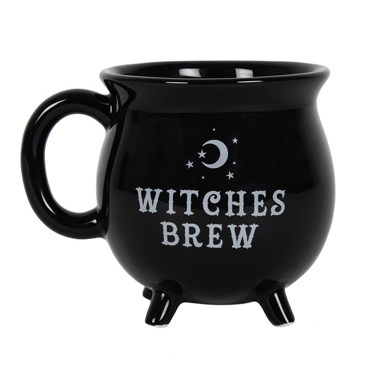 Witches Brew Cauldron Stoneware Mug