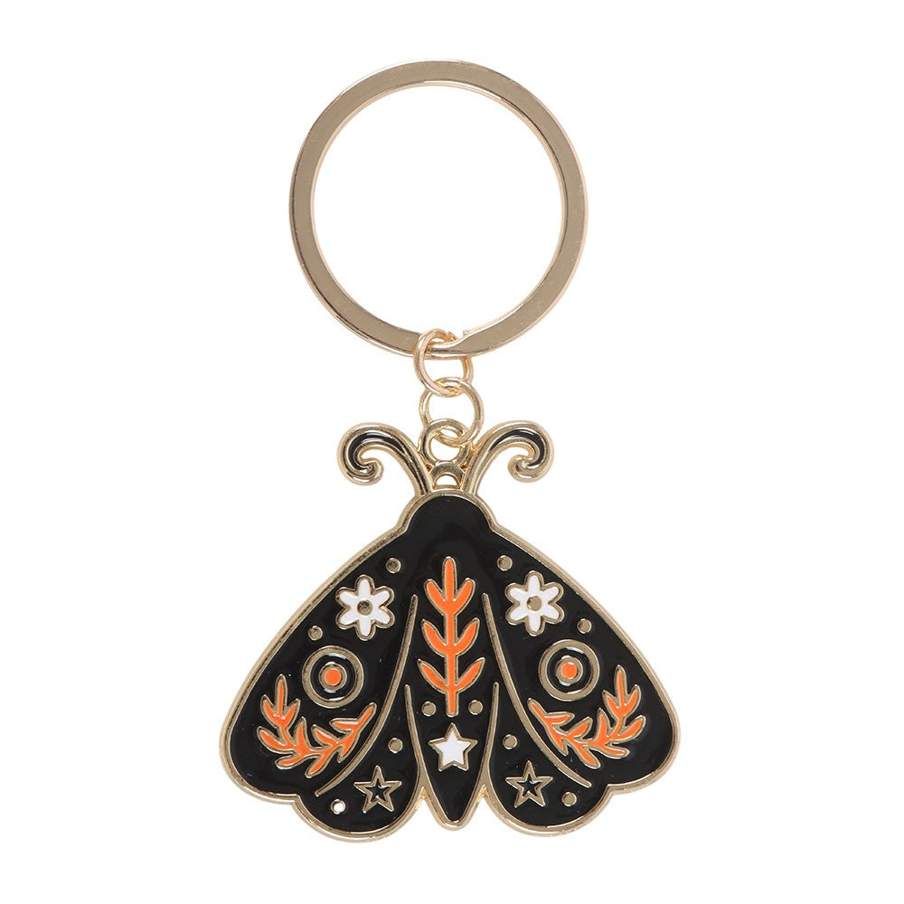 Moth Keyring